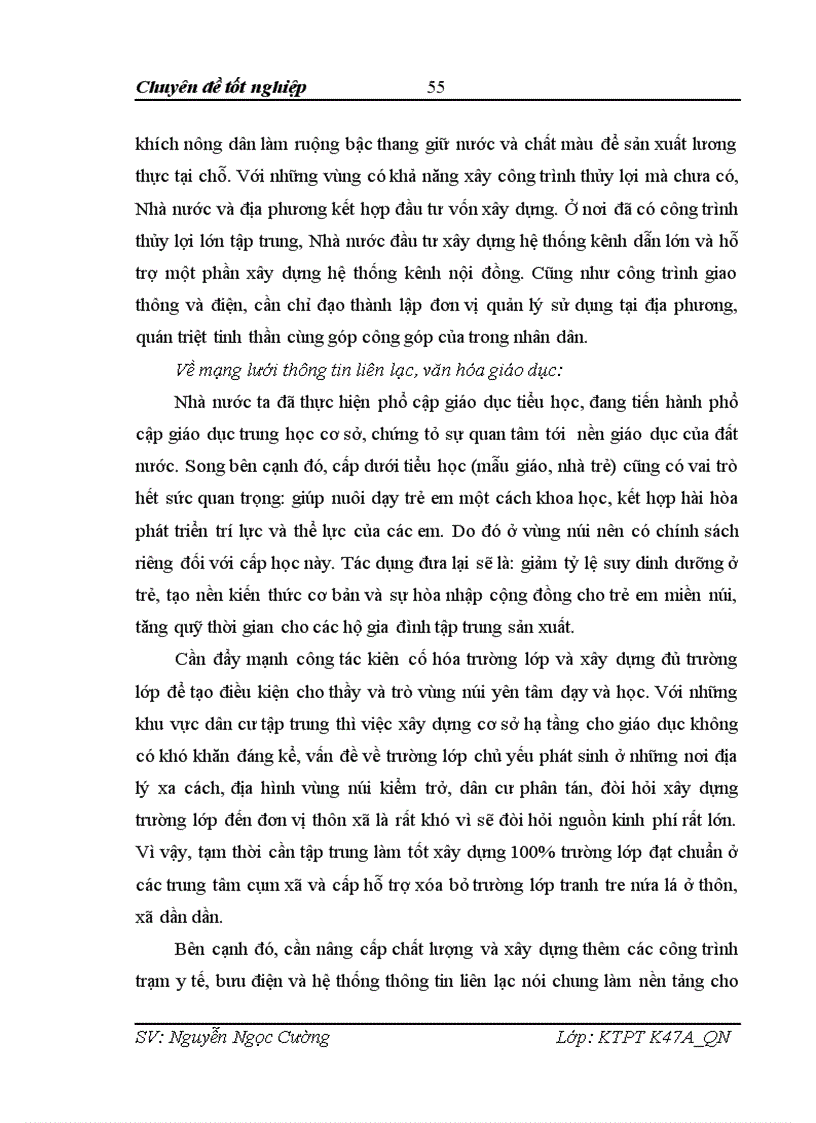 image for page Tình trạng nghèo đói của đồng bào dân tộc thiểu số ở nước ta trong những năm gần đây và một số kiến nghị đối với công tác xóa đói giảm nghèo ở vùng núi của Nhà nước
