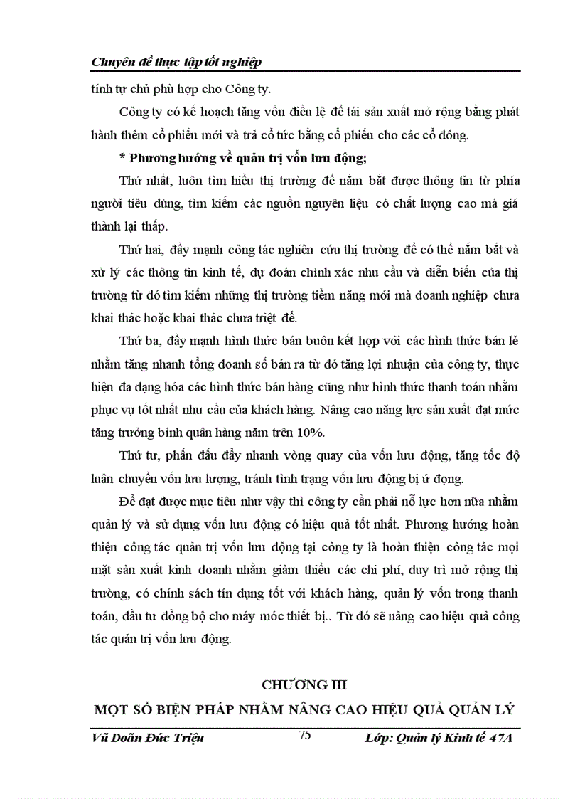 image for page Một số biện pháp nhằm nâng cao hiệu quả quản lý và sử dụng vốn lưu động của Công ty Cổ phần Thủy sản khu vực I 1
