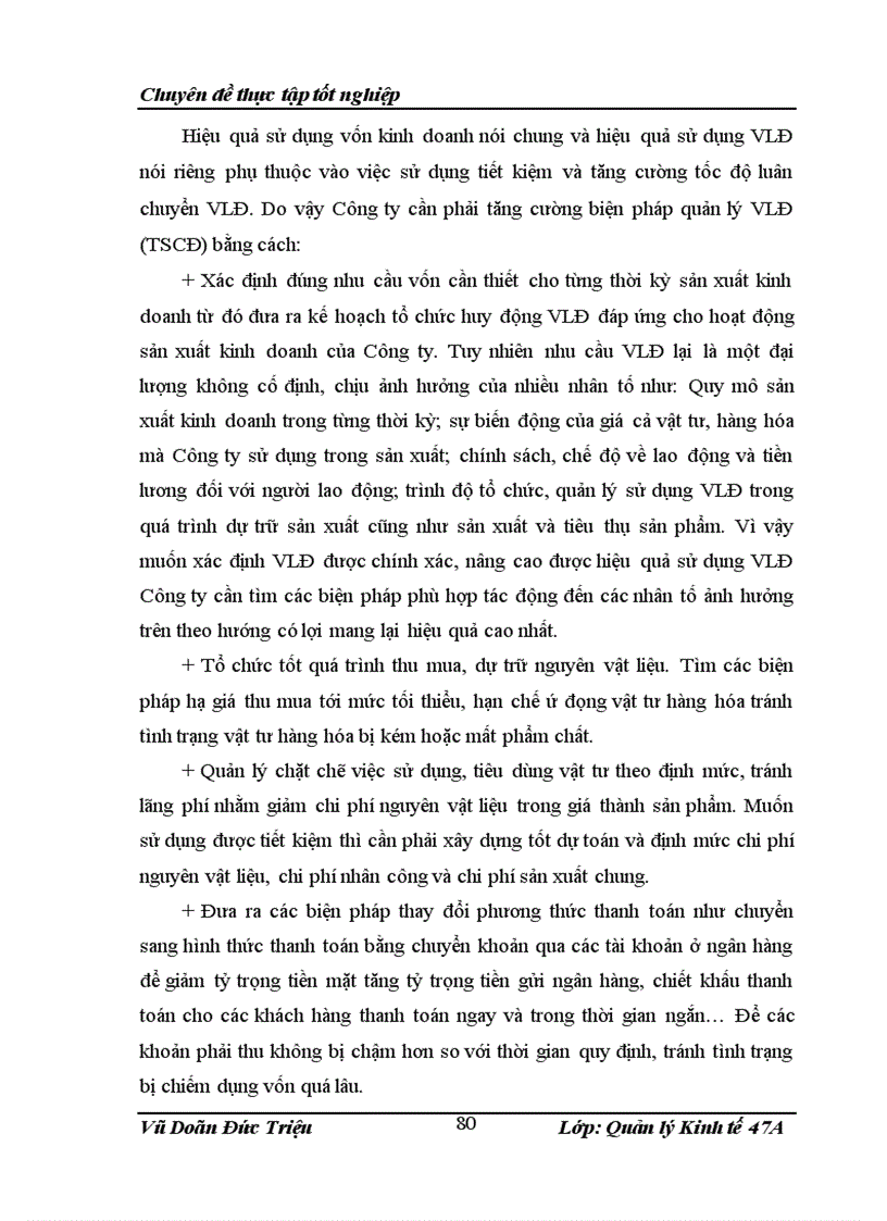 image for page Một số biện pháp nhằm nâng cao hiệu quả quản lý và sử dụng vốn lưu động của Công ty Cổ phần Thủy sản khu vực I 1