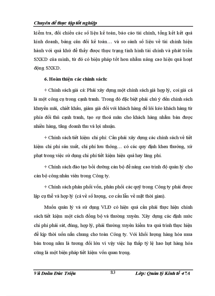 image for page Một số biện pháp nhằm nâng cao hiệu quả quản lý và sử dụng vốn lưu động của Công ty Cổ phần Thủy sản khu vực I 1