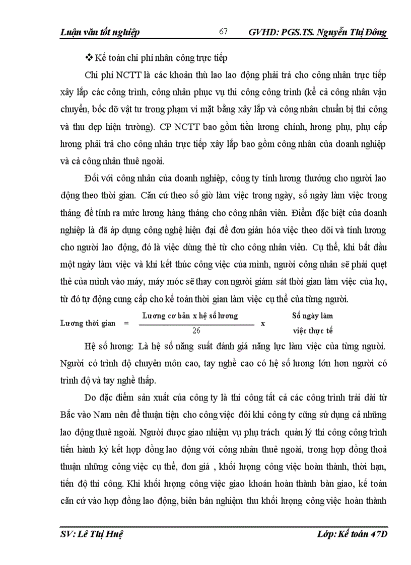 image for page Hoàn thiện công tác kế toán chi phí sản xuất và tính giá thành sản phẩm xây lắp tại công ty Cơ khí Điện thuỷ lợi