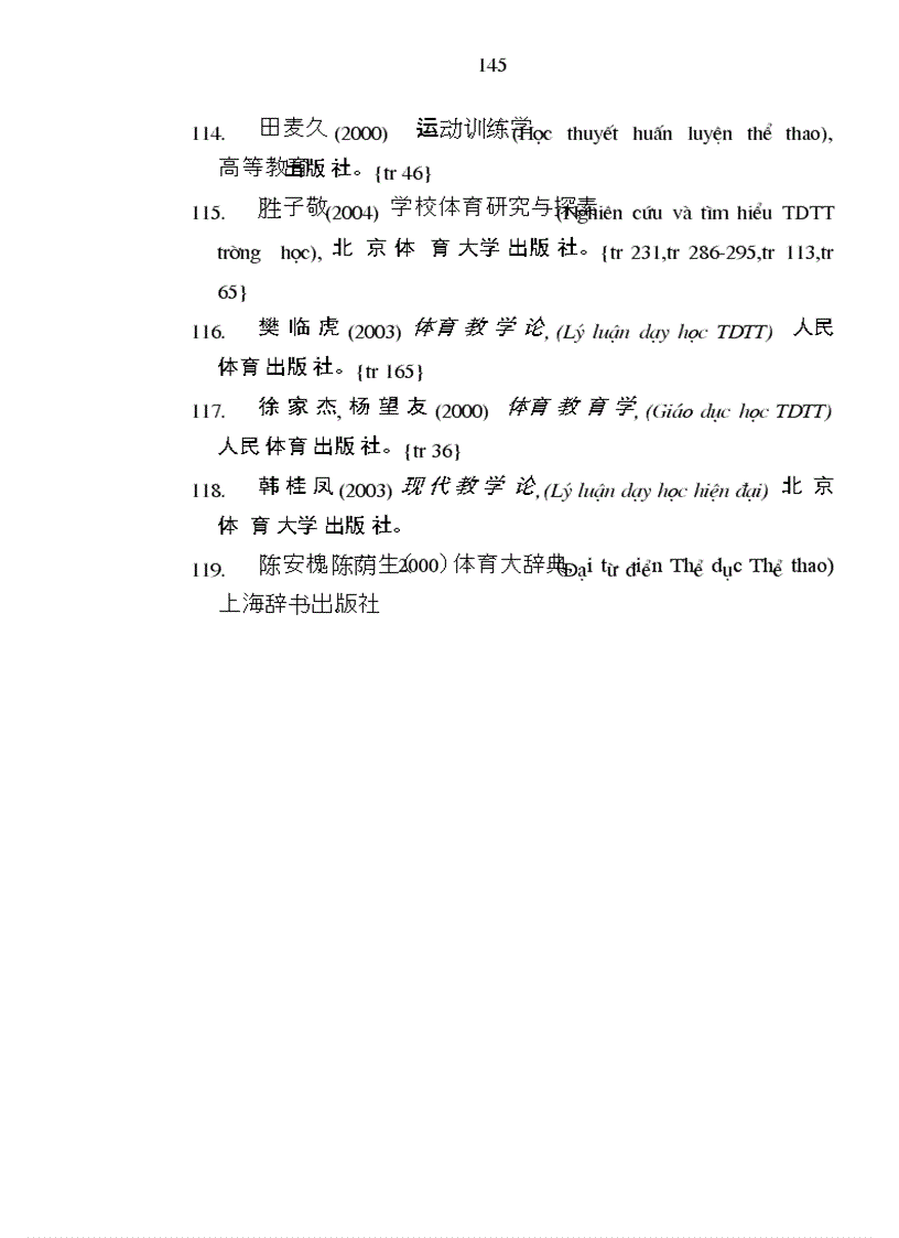 image for page Nghiên cứu sự phát triển thể chất và một số giải pháp nâng cao hiệu quả chương trình giảng dạy thực hành các môn thể thao cho sinh viên Khoa TDTT Trường Đại học Hải Phòng