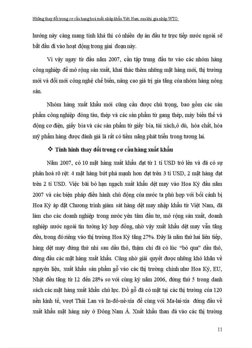 image for page Những thay đổi trong cơ cấu xuất nhập khẩu hàng hóa của Việt Nam sau khi gia nhập WTO