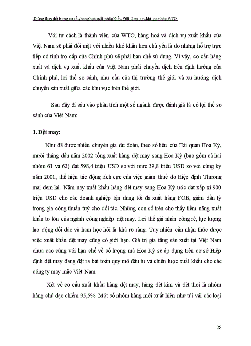 image for page Những thay đổi trong cơ cấu xuất nhập khẩu hàng hóa của Việt Nam sau khi gia nhập WTO