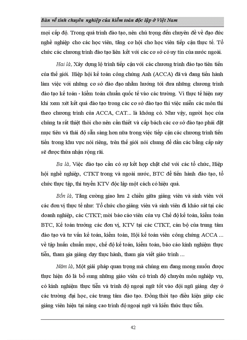 image for page Tính chuyên nghiệp của kiểm toán độc lập ở VN