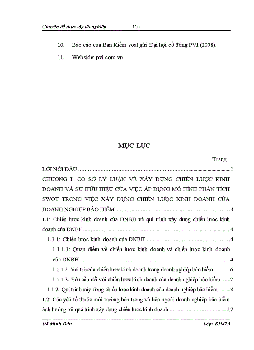 image for page Áp dụng mô hình phân tích SWOT nhằm xây dựng chiến lược kinh doanh của Tổng công ty cổ phần bảo hiểm dầu khí Việt Nam trong thời gian tới