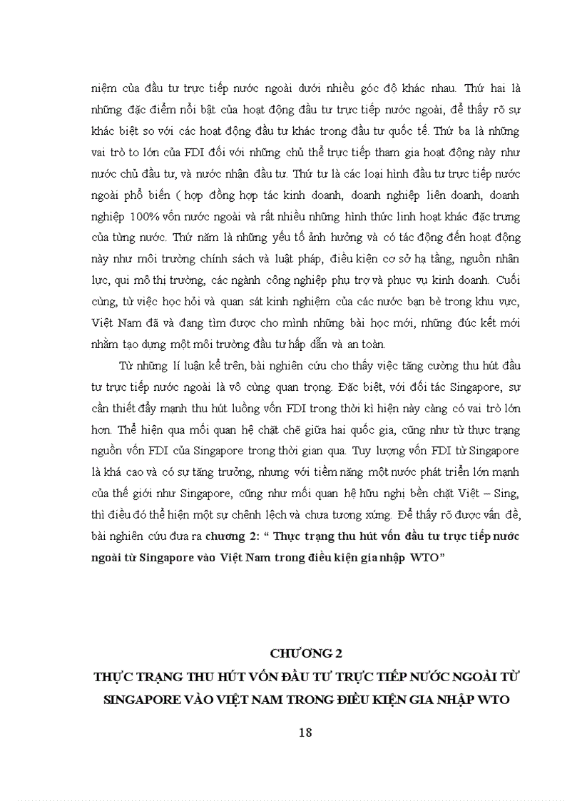 image for page Giải pháp tăng cường thu hút vốn đầu tư trực tiếp nước ngoài FDI từ Singapore vào Việt Nam