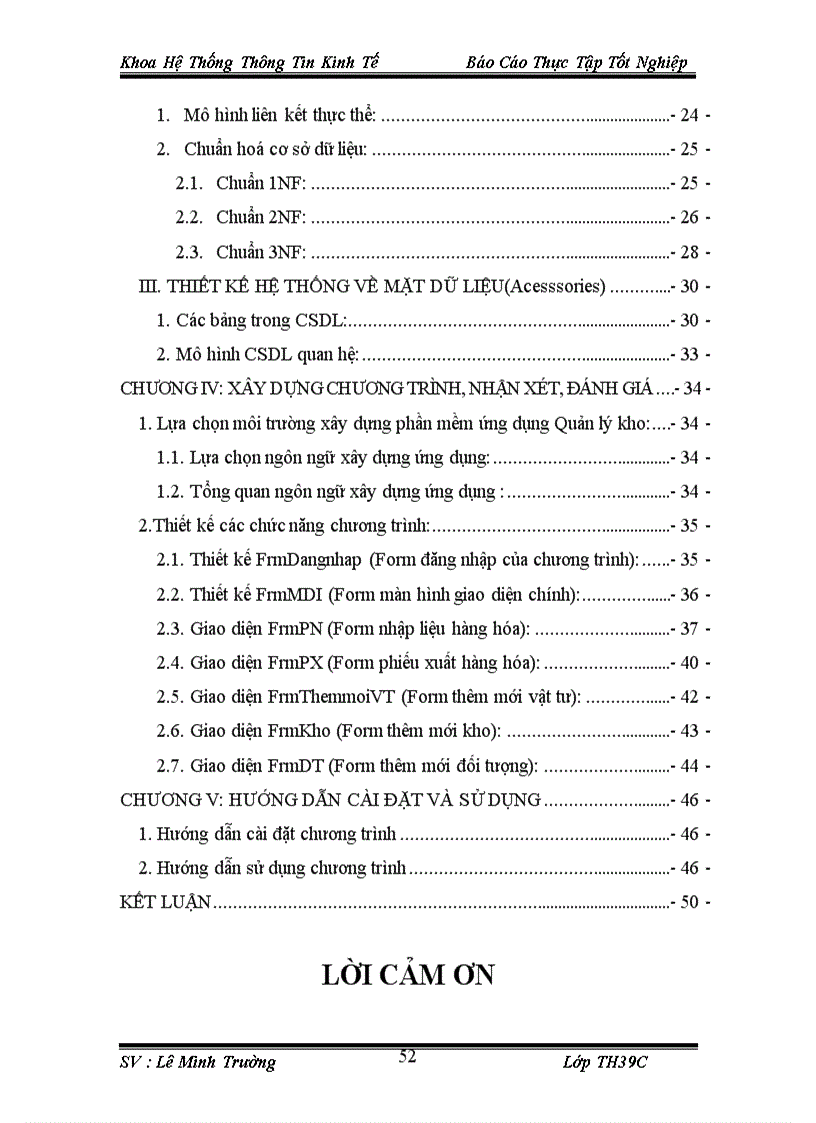 image for page Viết chương trình phần mềm kế toán trong lĩnh vực QUẢN LÝ VẬT TƯ