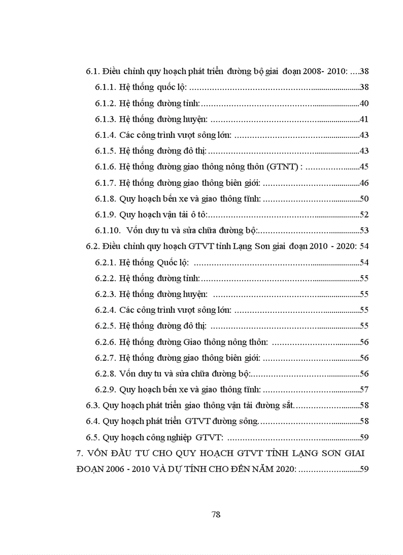 image for page Thực trạng quy hoạch phát triển GTVT tỉnh Lạng Sơn giai đoạn 2006 2010 và định hướng quy hoạch phát triển GTVT tỉnh Lạng Sơn đến năm 2020