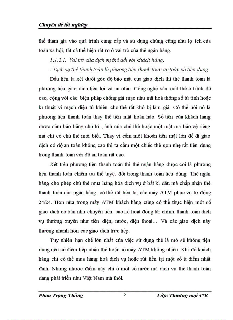 image for page Giải pháp phát triển dịch vụ thẻ thanh toán của ngân hàn thương mại cổ phần Techcomban