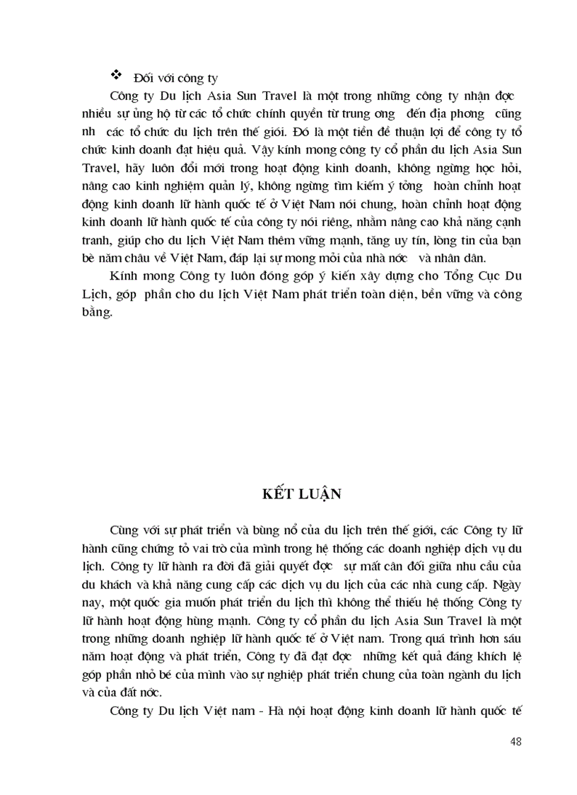 image for page Thực trạng và giải pháp thu hút khách du lịch Inbound của công ty du lịch cổ phần Mặt Trời Châu á 1