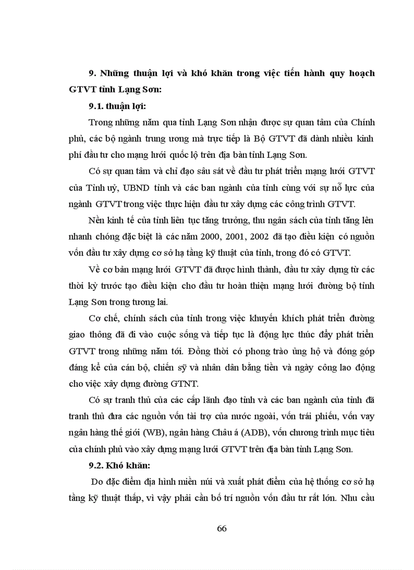 image for page Thực trạng quy hoạch phát triển GTVT tỉnh Lạng Sơn giai đoạn 2006 2010 và định hướng quy hoạch phát triển GTVT tỉnh Lạng Sơn đến năm 2020