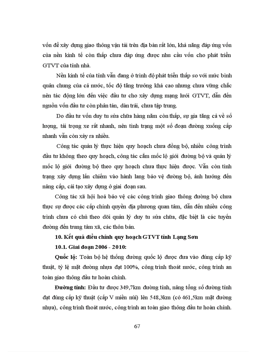 image for page Thực trạng quy hoạch phát triển GTVT tỉnh Lạng Sơn giai đoạn 2006 2010 và định hướng quy hoạch phát triển GTVT tỉnh Lạng Sơn đến năm 2020