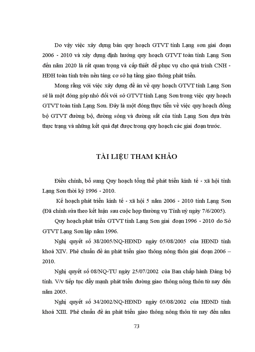 image for page Thực trạng quy hoạch phát triển GTVT tỉnh Lạng Sơn giai đoạn 2006 2010 và định hướng quy hoạch phát triển GTVT tỉnh Lạng Sơn đến năm 2020