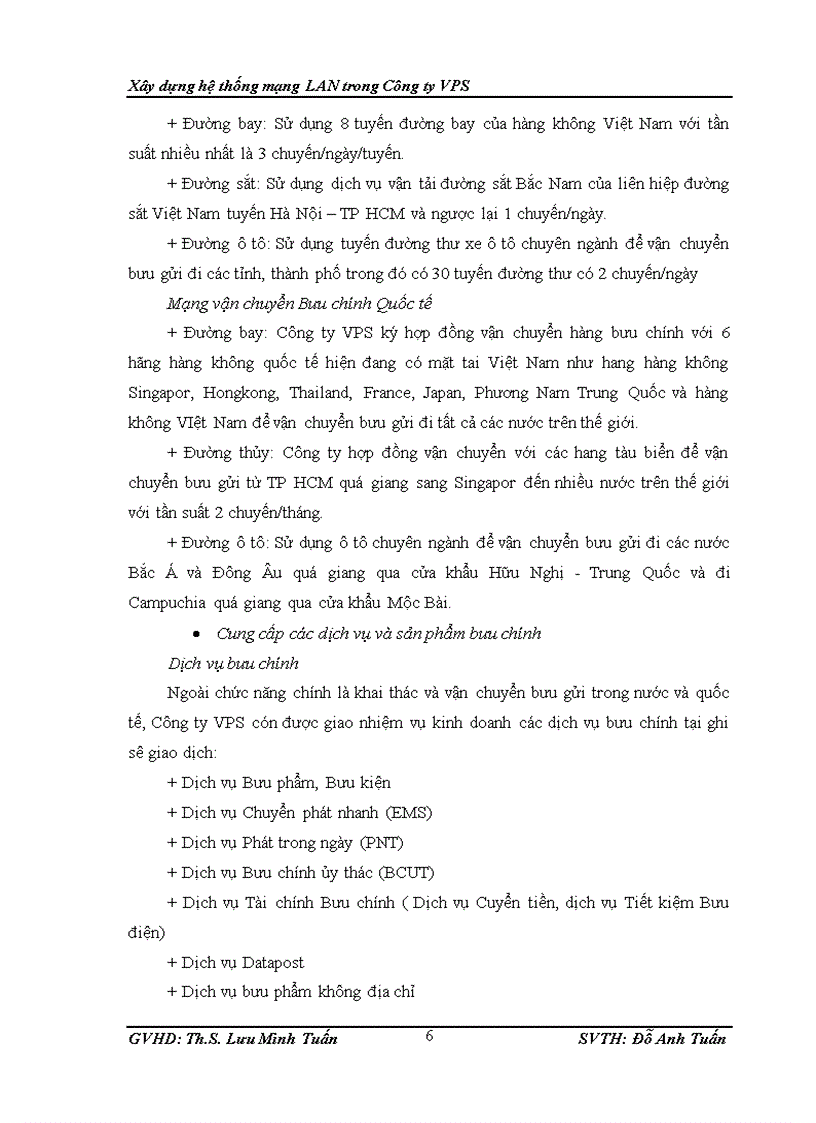 image for page Xây dựng hệ thống mạng LAN trong Công ty VPS