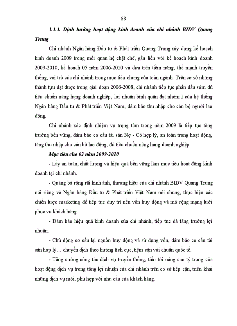 image for page Mở rộng cho vay đối với doanh nghiệp nhỏ và vừa tại Ngân hàng Đầu tư Phát triển Việt Nam chi nhánh Quang Trung 1