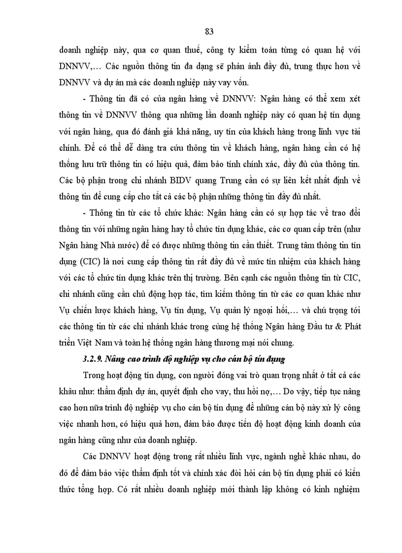 image for page Mở rộng cho vay đối với doanh nghiệp nhỏ và vừa tại Ngân hàng Đầu tư Phát triển Việt Nam chi nhánh Quang Trung 1