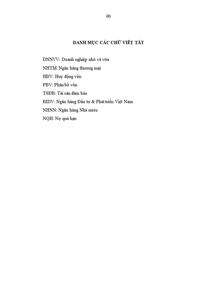 image for page Mở rộng cho vay đối với doanh nghiệp nhỏ và vừa tại Ngân hàng Đầu tư Phát triển Việt Nam chi nhánh Quang Trung 1