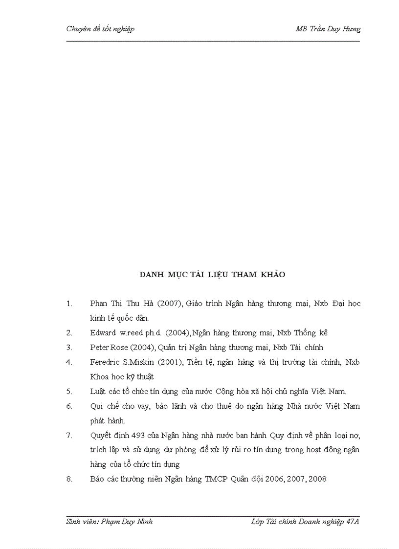 image for page Mở rộng hoạt động cho vay tiêu dùng tại ngân hàng tmcp quân đội chi nhánh trần duy hưng