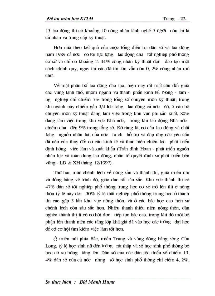 image for page Chính sách đào tạo và phát triển nguồn nhân lực trong tiến trình chuyển dịch cơ cấu kinh tế ở Việt Nam