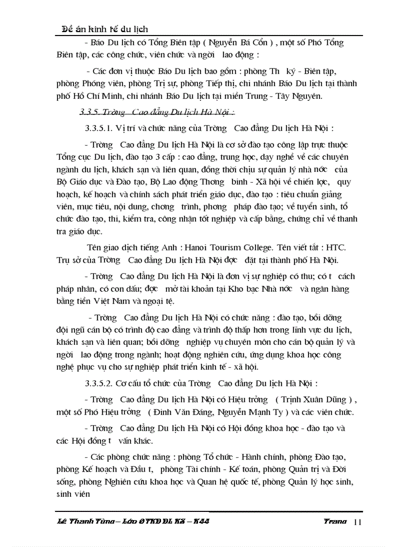 image for page Vai trò của Tổng Cục Du Lịch đối với chiến lược phát triển du lịch Việt Nam