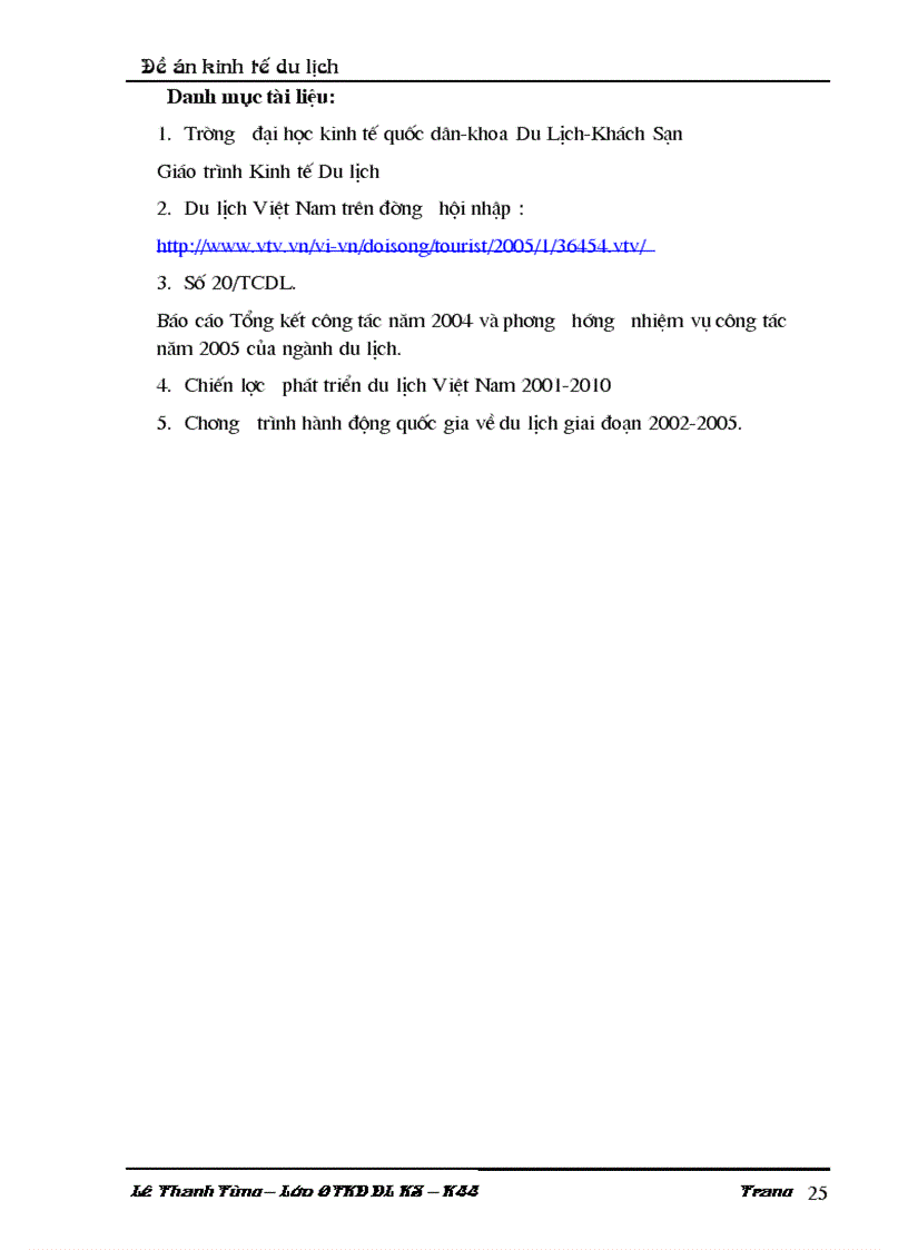 image for page Vai trò của Tổng Cục Du Lịch đối với chiến lược phát triển du lịch Việt Nam