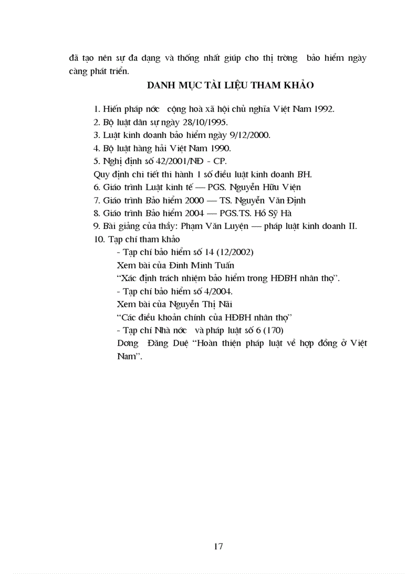 image for page Chế độ pháp lý về hợp đồng bảo hiểm