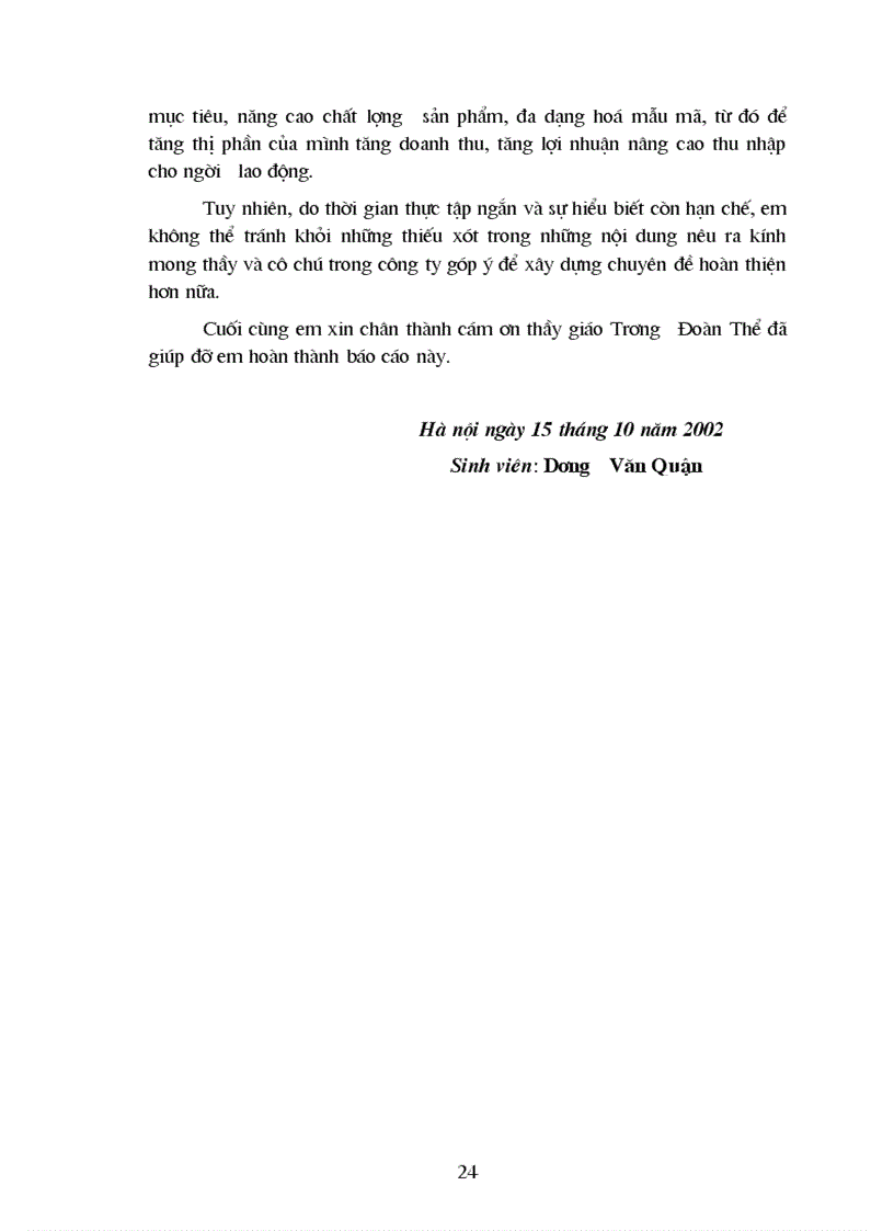 image for page Quá trình phát triển kinh doanh và hoạt động Marketing của công ty cơ khí Trần Hưng Đạo