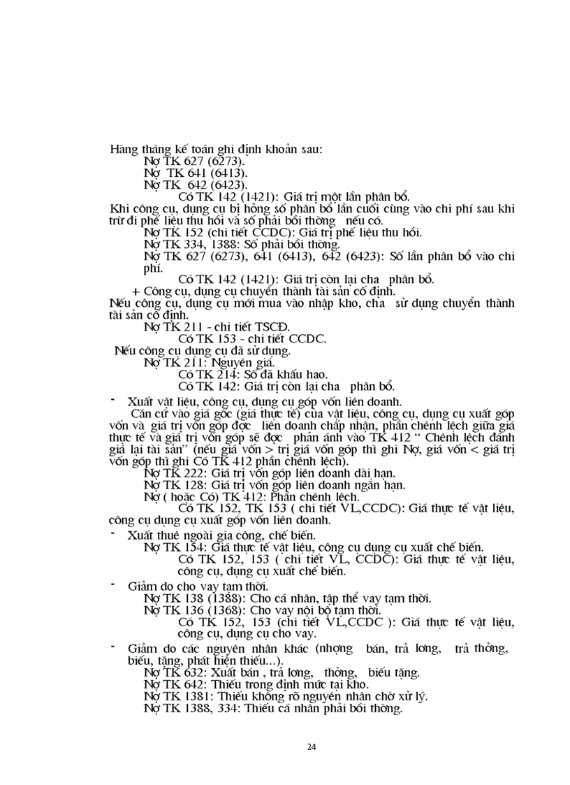 image for page Hoàn thiện hạch toán nguyên vật liệu công cụ dụng cụ