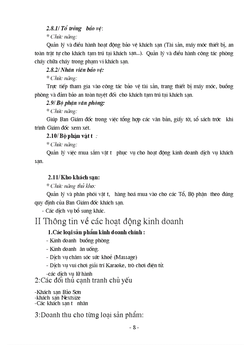 image for page Đặc điểm tình hình hoạt động và phương hướng đổi mới của khách sạn Heritage Hà Nội