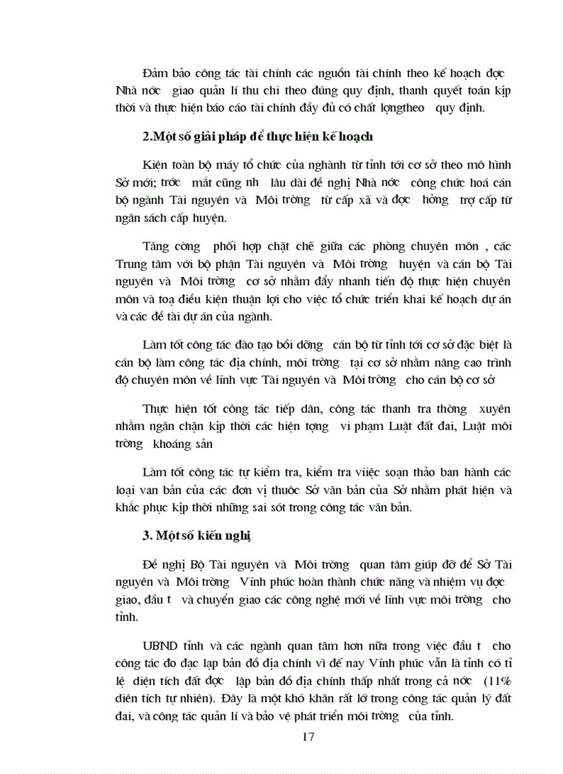 image for page Tình hình hoạt động của sở Tài nguyên và Môi trường tỉnh Vĩnh Phúc