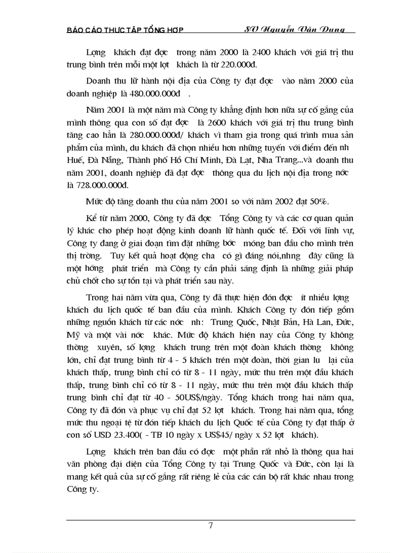 image for page Những thuận lợi và khó khăn của Công ty dịch vụ và thương mại trong hoạt động kinh doanh lữ hành