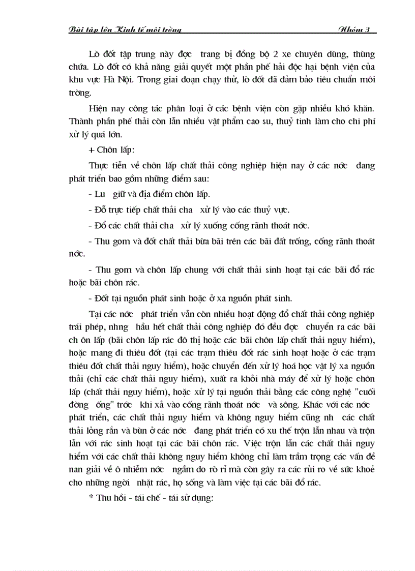 image for page Hiệu quả kinh tế môi trường trong việc tái chế giấy vụn ở làng Dương ổ Phong Khê Yên Phong Bắc Ninh