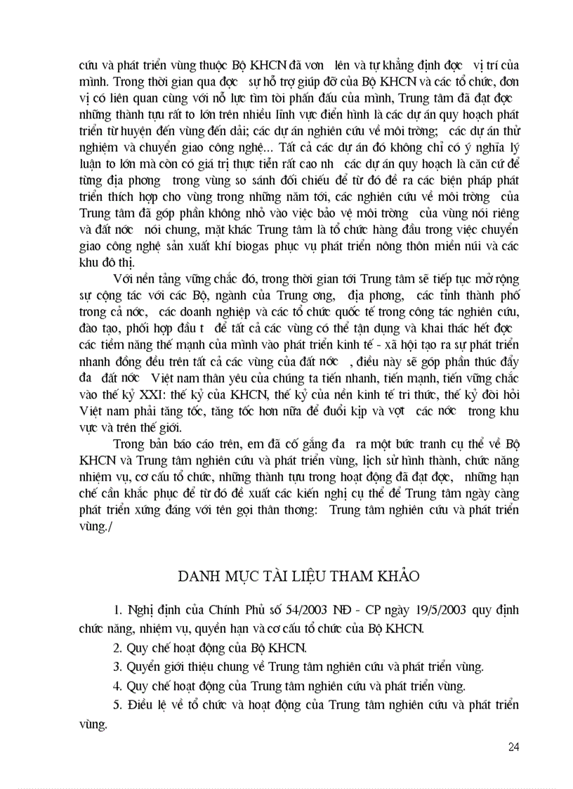 image for page Tình hình thực hiện kế hoạch năm 2003 và kế hoạch năm 2004