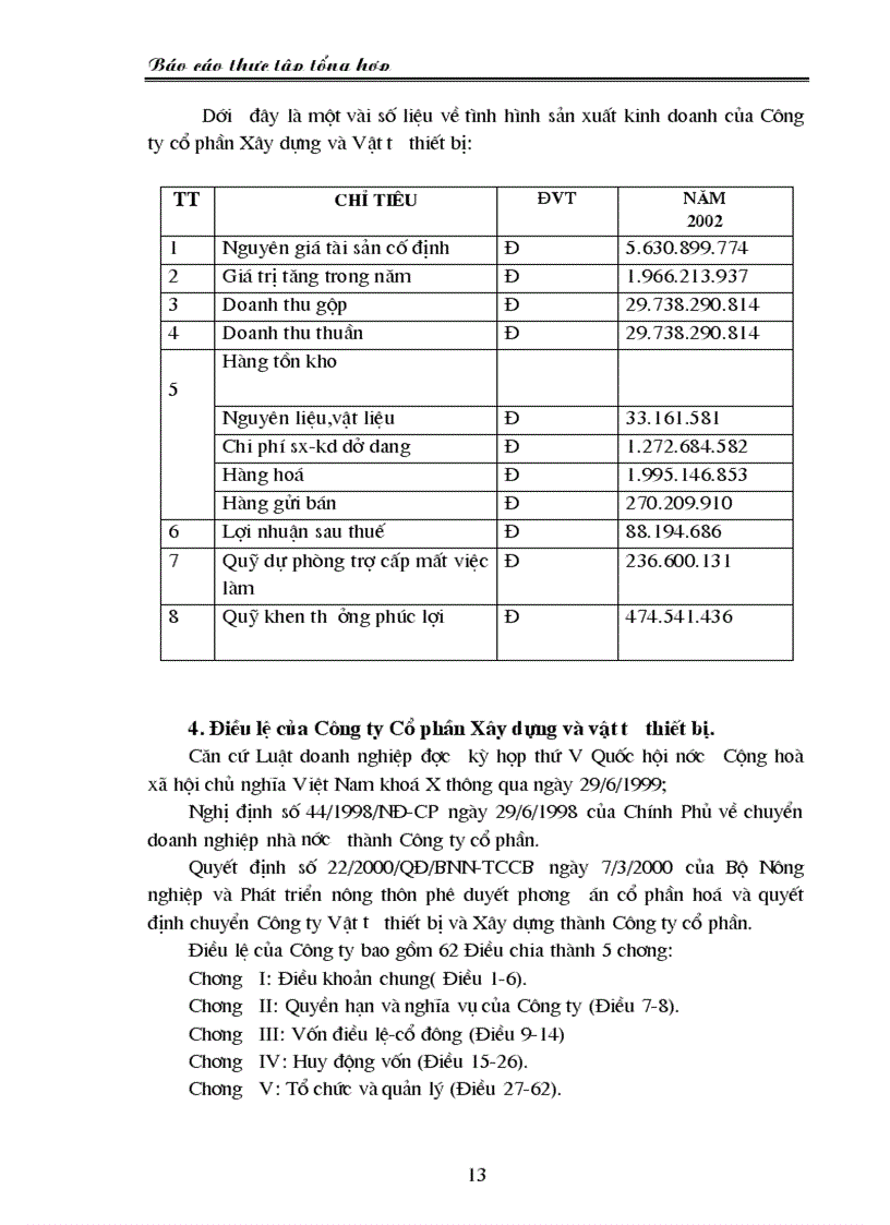 image for page Báo cáo thực tập tổng hợp công ty cổ phần xây dựng và vật tư thiết bị