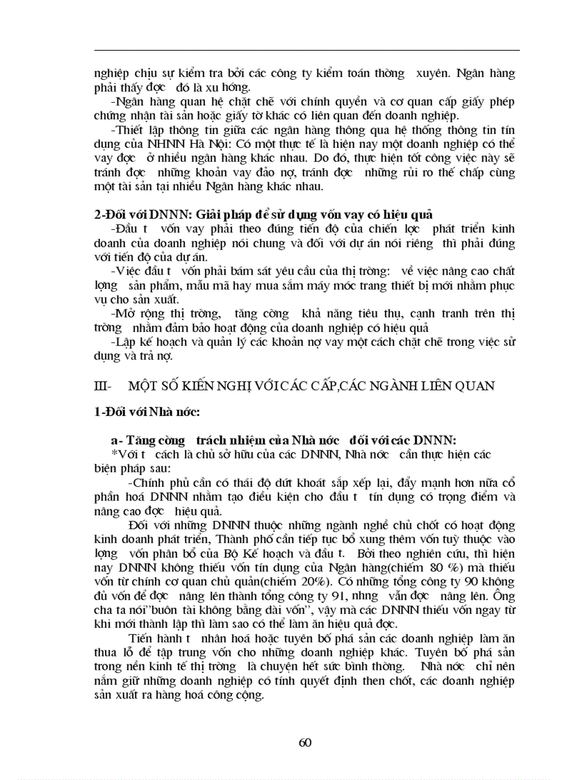 image for page Giải pháp nâng cao hiệu quả cho vay trung dài hạn đối với doanh nghiệp Nhà nước tại Chi nhánh NHCT Ba Đình