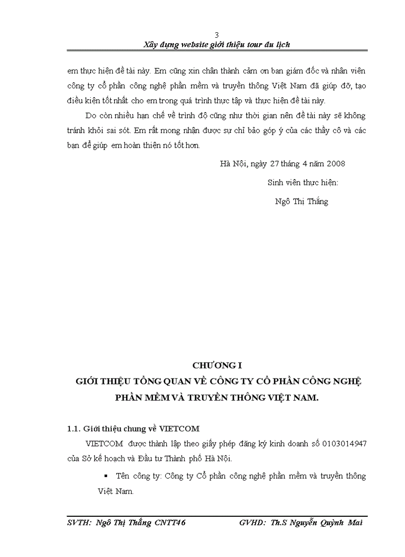 image for page Xây dựng website giới thiệu tour du lịch