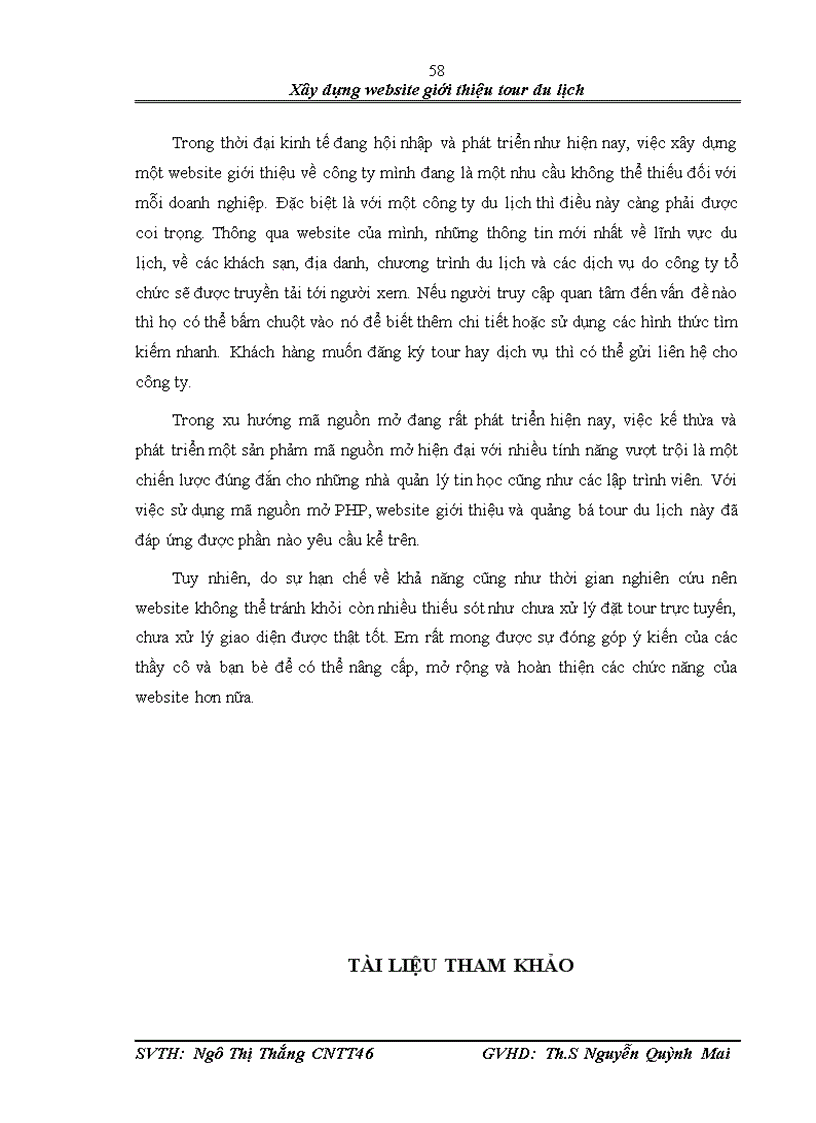 image for page Xây dựng website giới thiệu tour du lịch