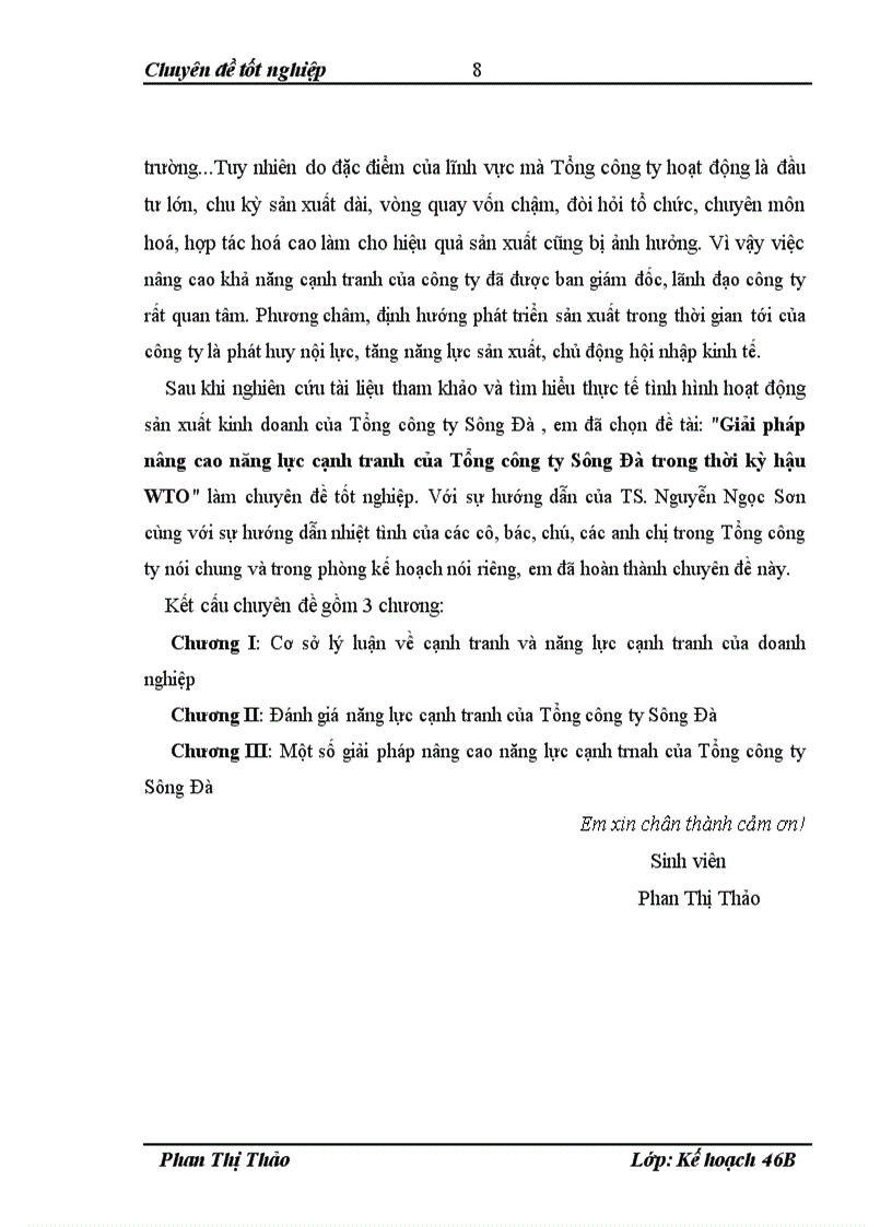 image for page Giải pháp nâng cao năng lực cạnh tranh của Tổng công ty Sông Đà trong thời kỳ hậu WTO