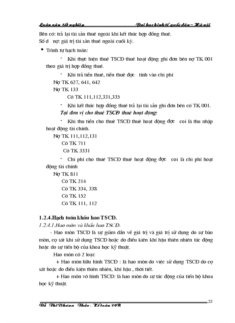 image for page Hạch toán TSCĐ với việc nâng cao hiệu quả sử dụng TSCĐ tại công ty thực phẩm Miền Bắc