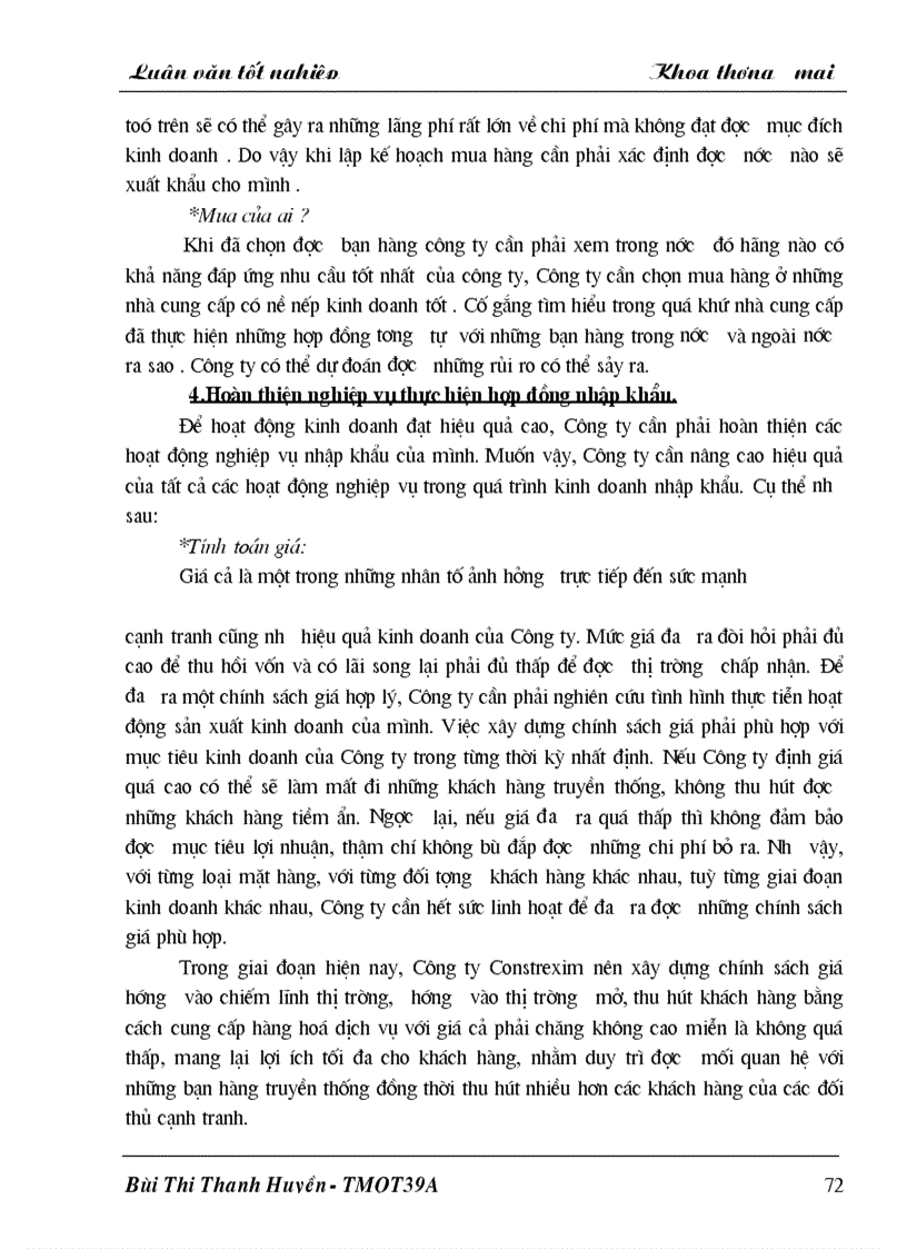image for page Biện pháp chủ yếu nhằm hoàn thiện hoạt động nhập khẩu ở công ty xây lắp xuất nhập khẩu vật liệu và kỹ thuật xây dựng CONSTREXIM
