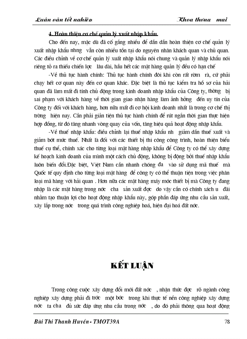 image for page Biện pháp chủ yếu nhằm hoàn thiện hoạt động nhập khẩu ở công ty xây lắp xuất nhập khẩu vật liệu và kỹ thuật xây dựng CONSTREXIM