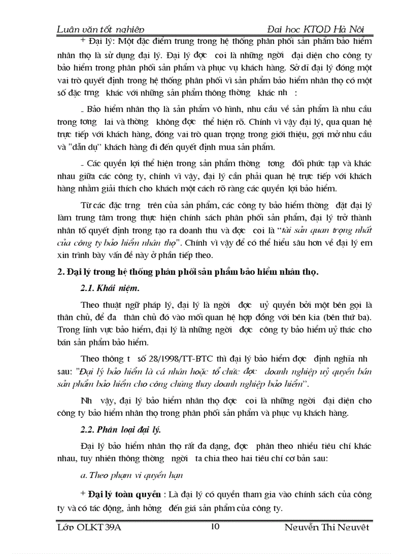 image for page Hoàn thiện bộ máy quản lý hệ thống Đại lý khai thác bảo hiểm nhân thọ tại công ty Bảo hiểm nhân thọ Hà Nội