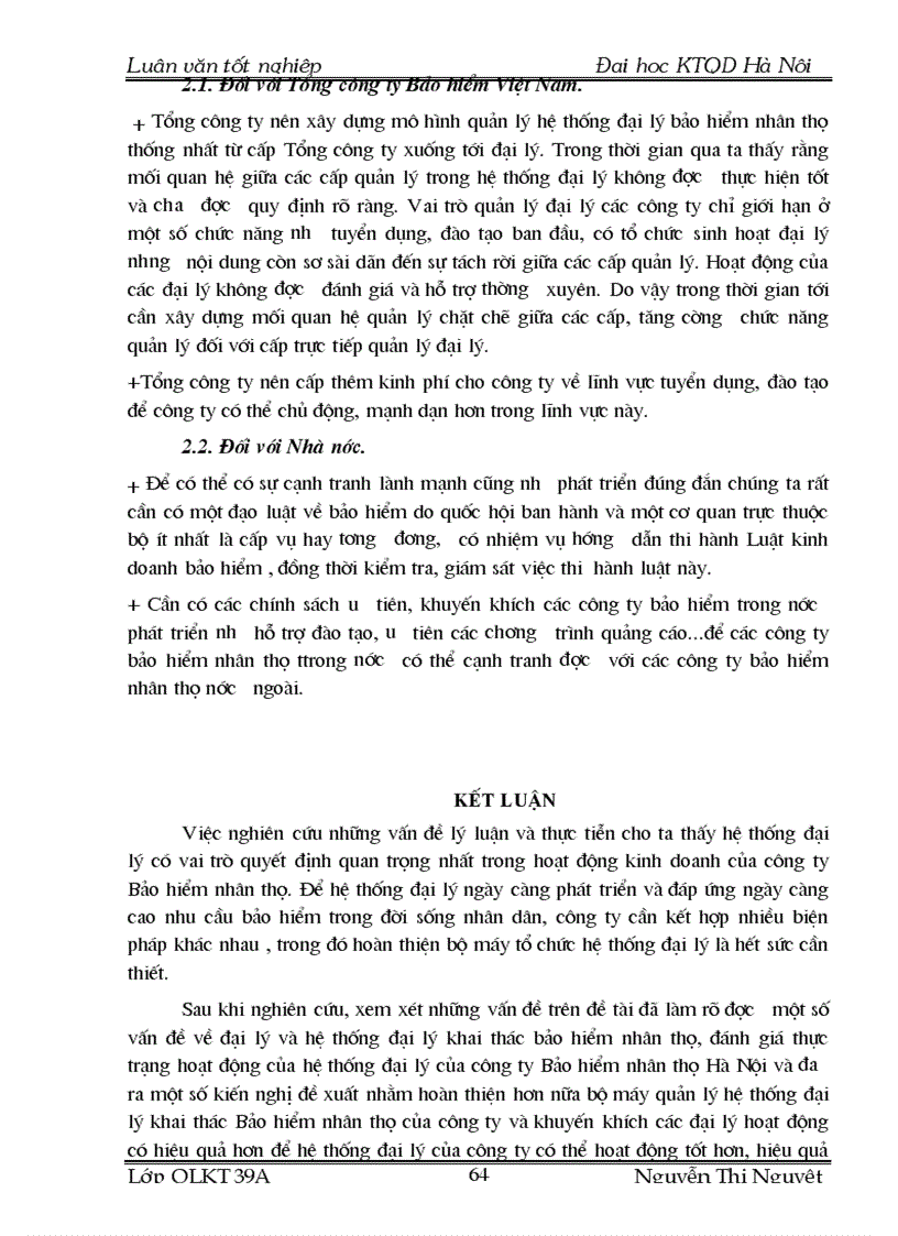image for page Hoàn thiện bộ máy quản lý hệ thống Đại lý khai thác bảo hiểm nhân thọ tại công ty Bảo hiểm nhân thọ Hà Nội