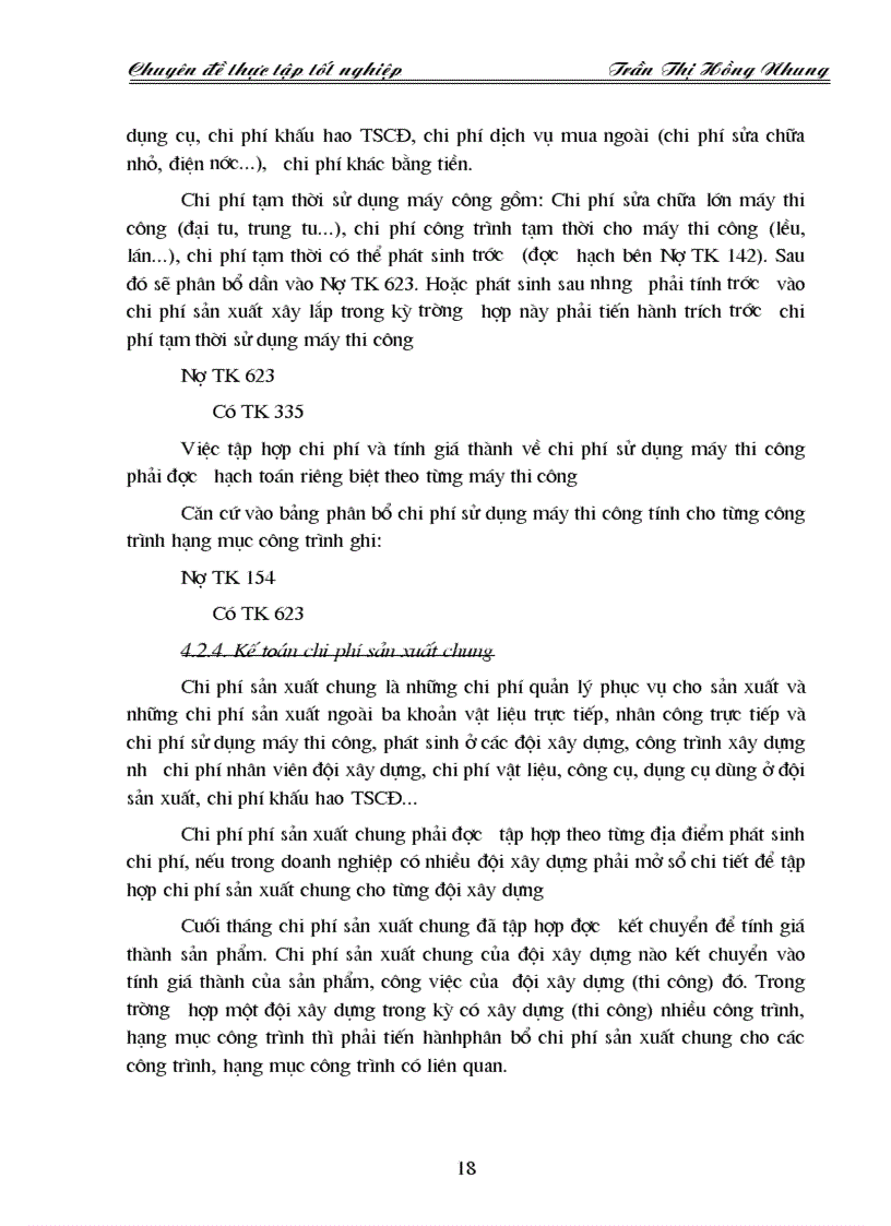 image for page Tổ chức kế toán tập hợp chi phí sản xuất và tính giá thành sản phẩm tại Công ty Xây lắp và Vật tư xây dụng số 6