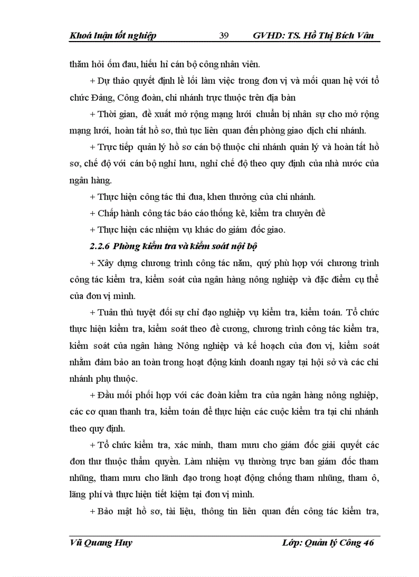 image for page Một số vấn đề hoàn thiện cơ cấu tổ chức quản lý của Ngân hàng nông nghiệp và phát triển nông thôn Chi nhánh Nam Hà Nội