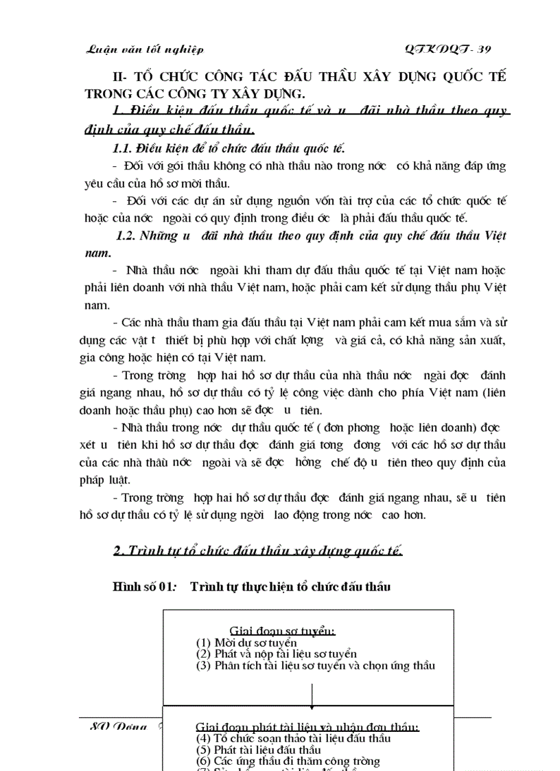 image for page Một số giải pháp nhằm tăng khả năng thắng thầu xây dựng quốc tế ở Tổng công ty Xây dựng Thuỷ lợi I