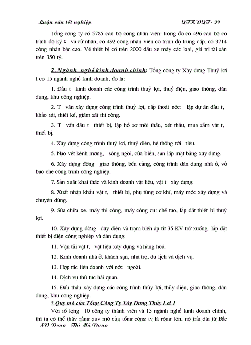 image for page Một số giải pháp nhằm tăng khả năng thắng thầu xây dựng quốc tế ở Tổng công ty Xây dựng Thuỷ lợi I