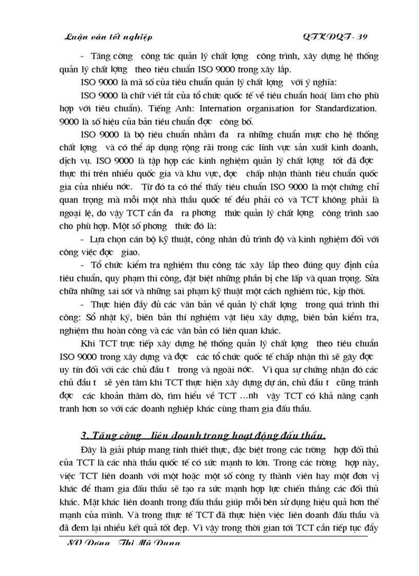 image for page Một số giải pháp nhằm tăng khả năng thắng thầu xây dựng quốc tế ở Tổng công ty Xây dựng Thuỷ lợi I