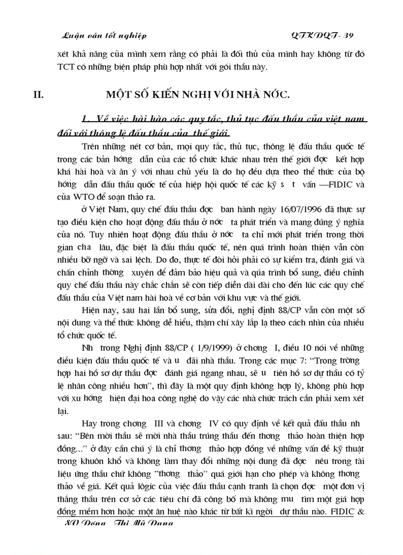 image for page Một số giải pháp nhằm tăng khả năng thắng thầu xây dựng quốc tế ở Tổng công ty Xây dựng Thuỷ lợi I